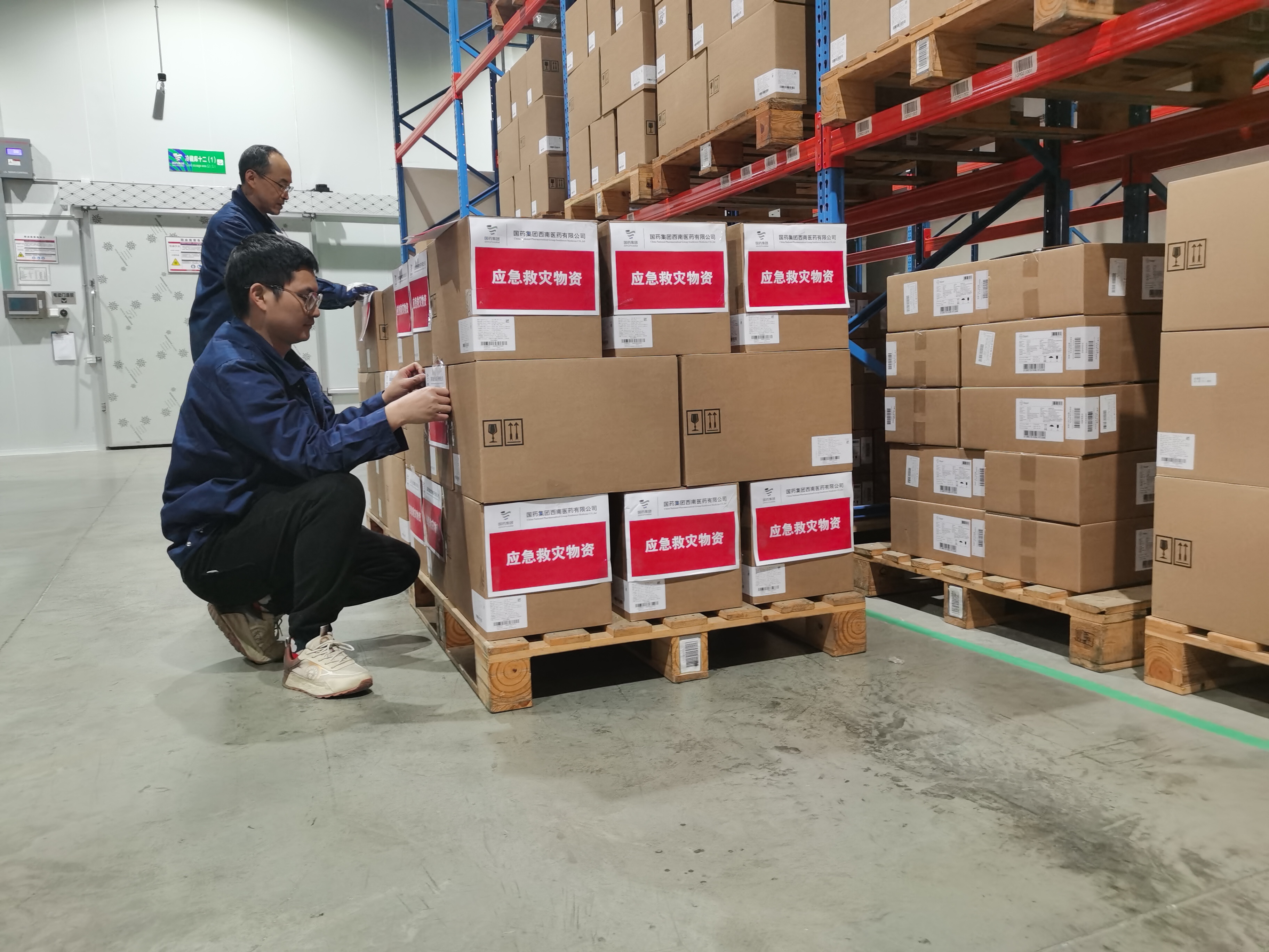 本批保供药品含人血白蛋白、注射抗生素及其他呼吸系统用药等共计 3230瓶（盒），经国药西南全力组织协调，该批药品将通过冷链运输，火速运抵日喀则市人民医院。